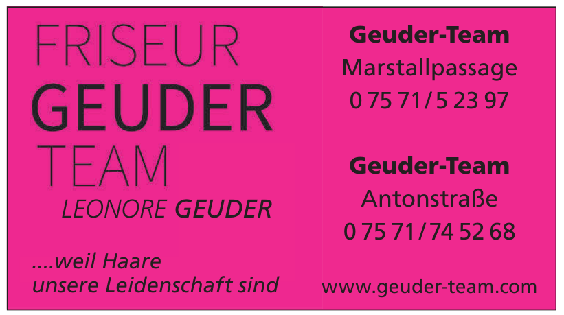 Friseur Geuder Team Friseur Geuder Team