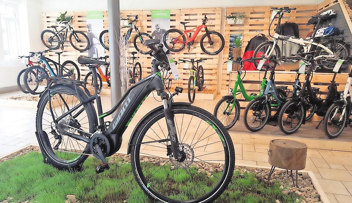 MEHR ALS 100 VERSCHIEDENE MODELLE warten im eBike Store Leipzig auf Probefahrten mit interessierten eBike-Begeisterten. Foto: eBike Store Leipzig MEHR ALS 100 VERSCHIEDENE MODELLE warten im eBike Store Leipzig auf Probefahrten mit interessierten eBike-Begeisterten. Foto: eBike Store Leipzig