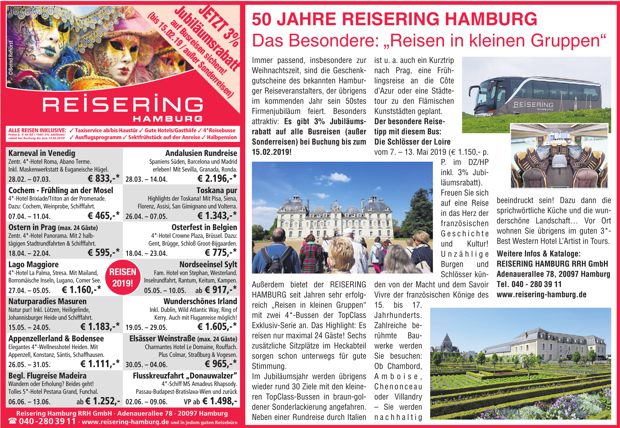 Reisering Hamburg RRH GmbH Reisering Hamburg RRH GmbH