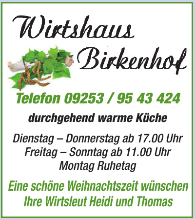 Wirtshaus Birkenhof Wirtshaus Birkenhof
