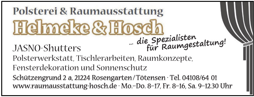 Polsterei & Raumausstattung Helmeke & Hosch GmbH