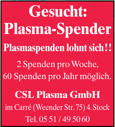 GSL Plasma GmbH GSL Plasma GmbH