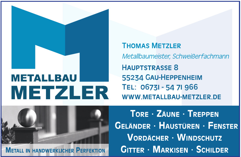 Metallbau Metzler Metallbau Metzler