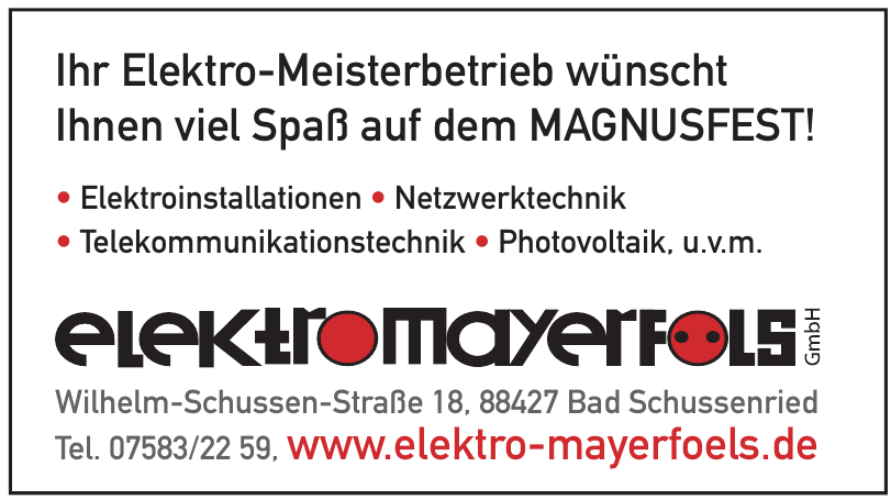 Elektro Mayerfols GmbH Elektro Mayerfols GmbH