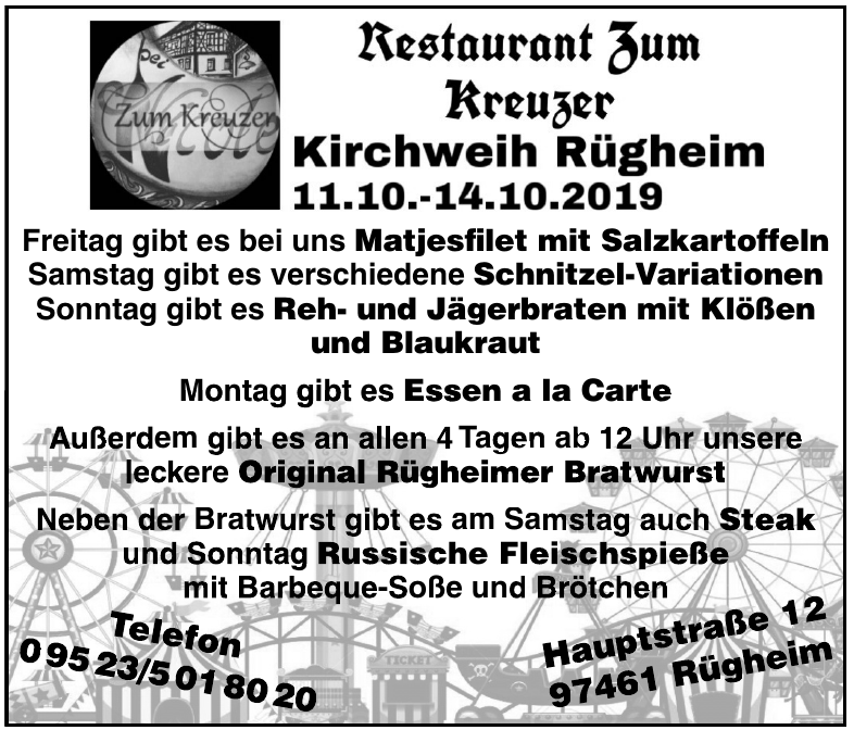 Restaurant Zum Kreuzer Restaurant Zum Kreuzer