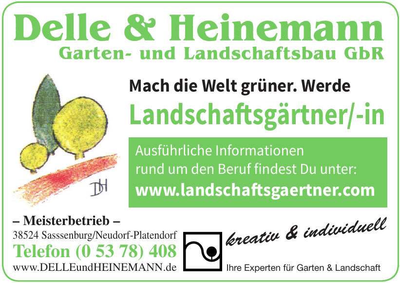 Delle & Hinemann Garten- und Landschaftsbau GbR Delle & Hinemann Garten- und Landschaftsbau GbR