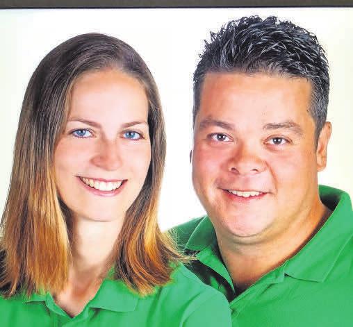 Geschäftsführer Christina Linke und Matthias Tajon. Geschäftsführer Christina Linke und Matthias Tajon.