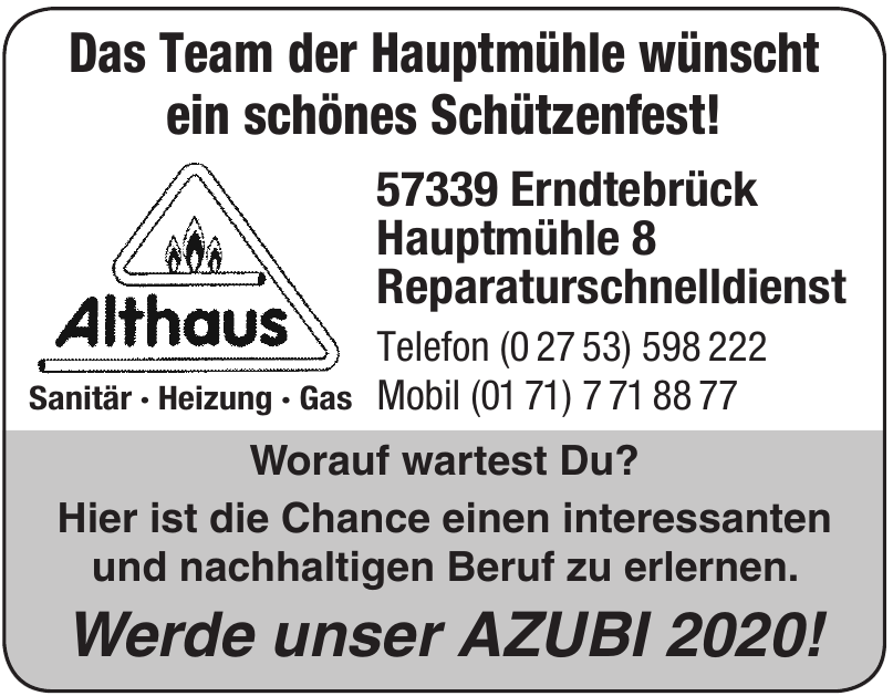 Althaus Reparaturschnelldienst Althaus Reparaturschnelldienst