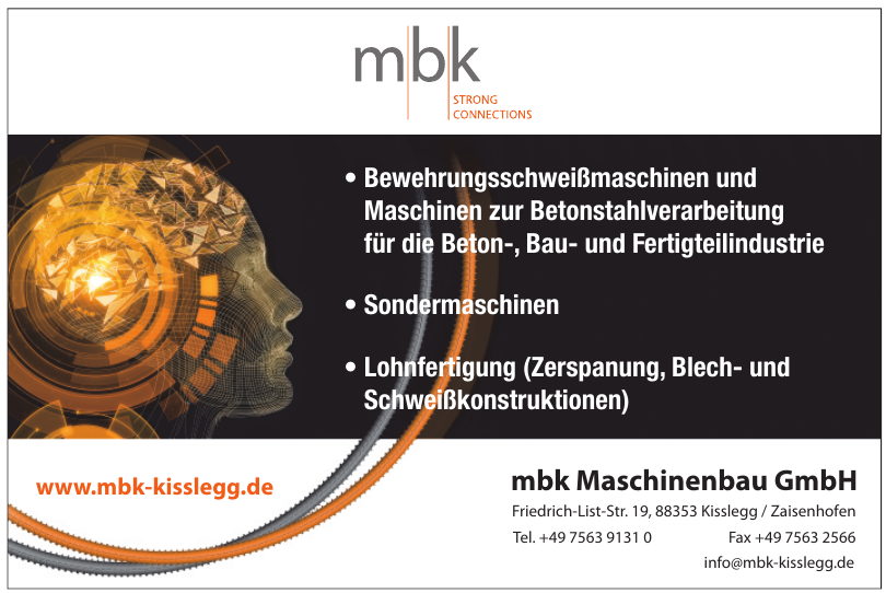 MBK Maschinenbau GmbH MBK Maschinenbau GmbH