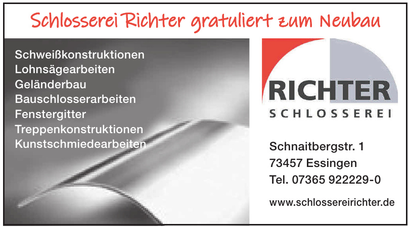 Schlosserei Richter Schlosserei Richter