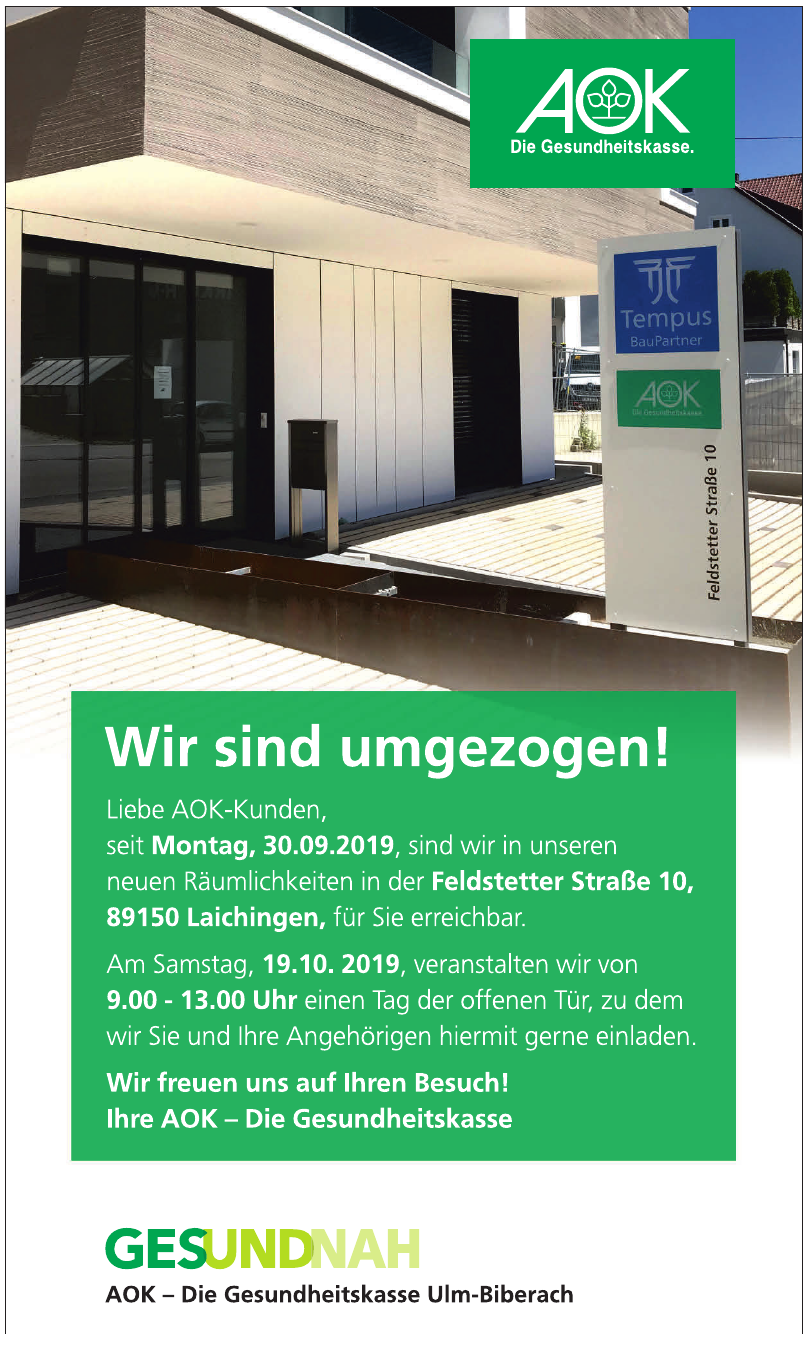 AOK Die Gesundheitskasse AOK Die Gesundheitskasse