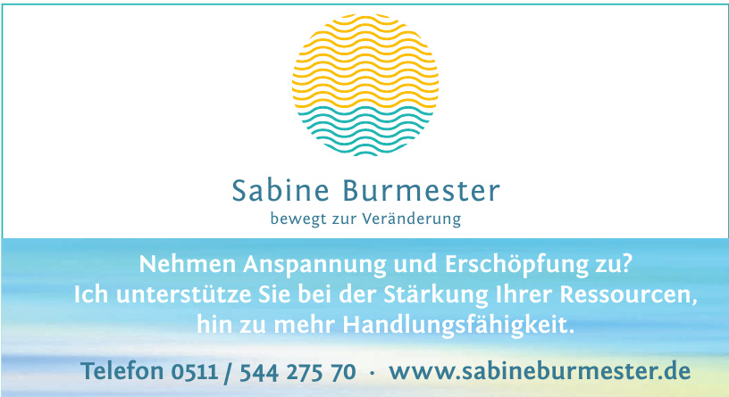 Sabine Burmester Sabine Burmester