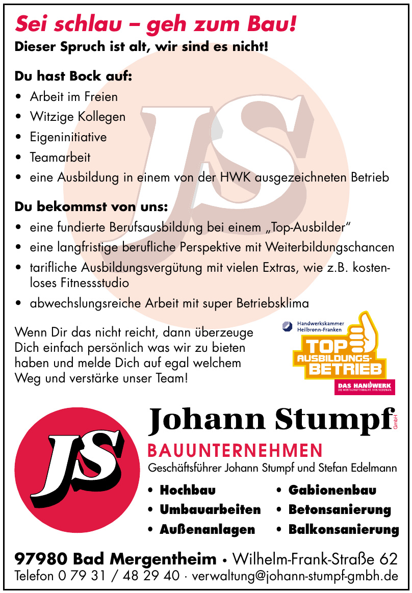 JS Johann Stumpf GmbH Bauunternehmen