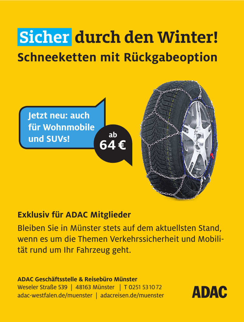 ADAC Geschäftsstelle & Reisebüro Münster ADAC Geschäftsstelle & Reisebüro Münster