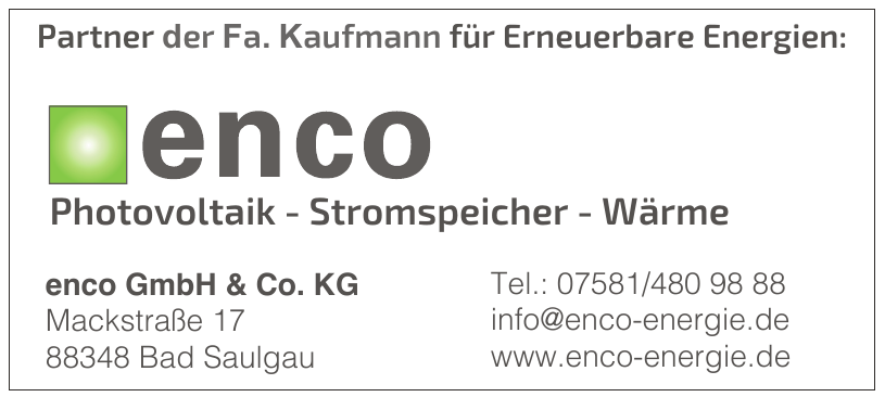 enco GmbH & Co. KG enco GmbH & Co. KG