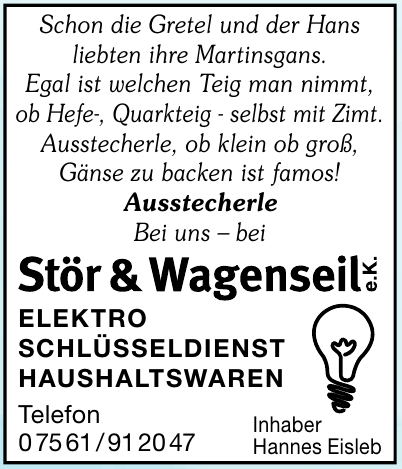 Stör & Wagensale Stör & Wagensale