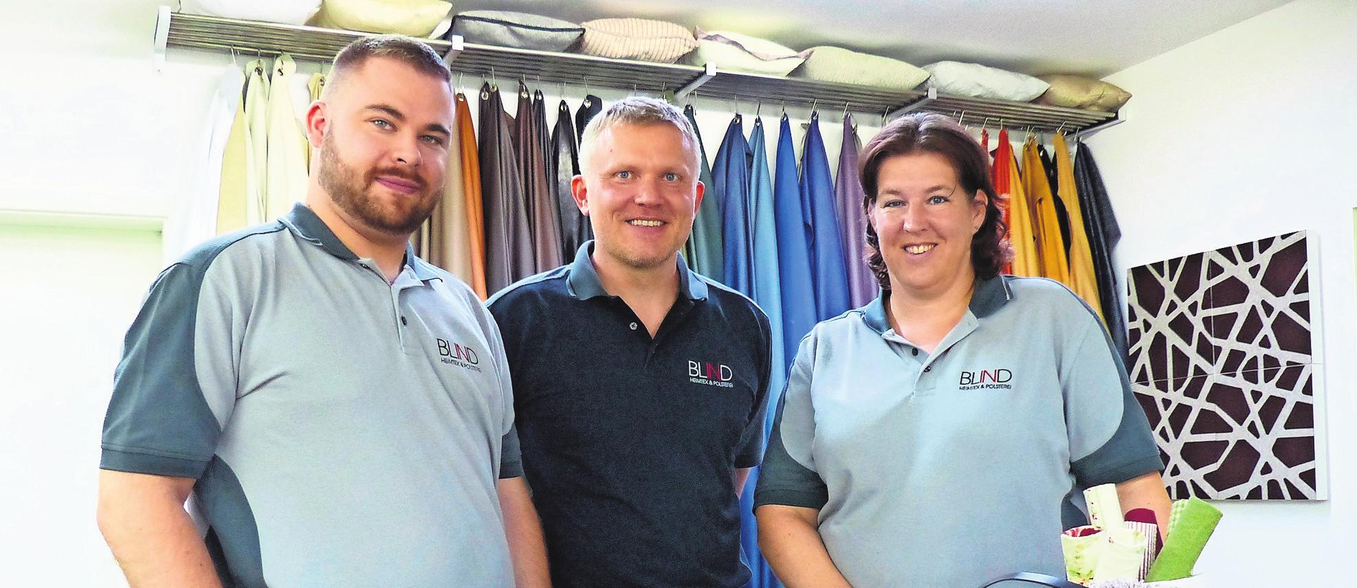 Markus Kossinna (Mitte) kann sich auf erfahrene und kompetente Mitarbeiter wie Andreas Matschl und Daniela Klepsch verlassen. Fotos: kae (3) Markus Kossinna (Mitte) kann sich auf erfahrene und kompetente Mitarbeiter wie Andreas Matschl und Daniela Klepsch verlassen. Fotos: kae (3)