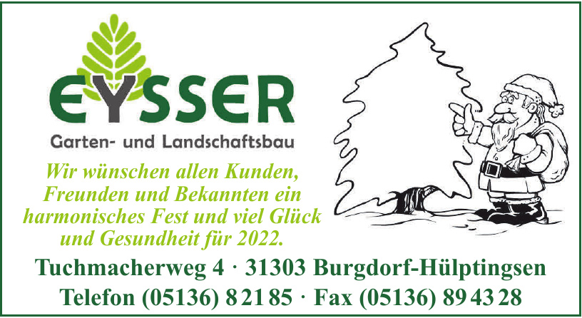 Helmut Eysser Garten- und Landschaftsbau