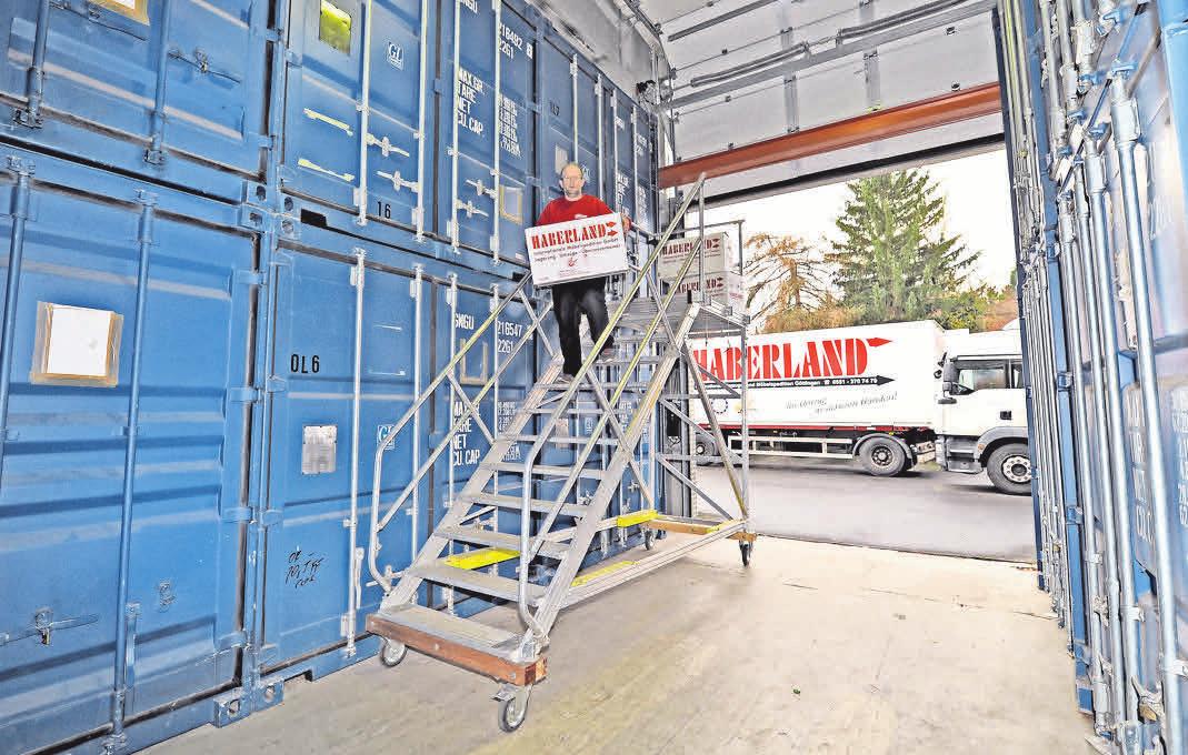 Haberland bietet Möglichkeiten zum sicheren Unterbringen von Möbeln und Einrichtungen über einen flexiblen Zeitraum.. MARKUS HARTWIG Haberland bietet Möglichkeiten zum sicheren Unterbringen von Möbeln und Einrichtungen über einen flexiblen Zeitraum.. MARKUS HARTWIG