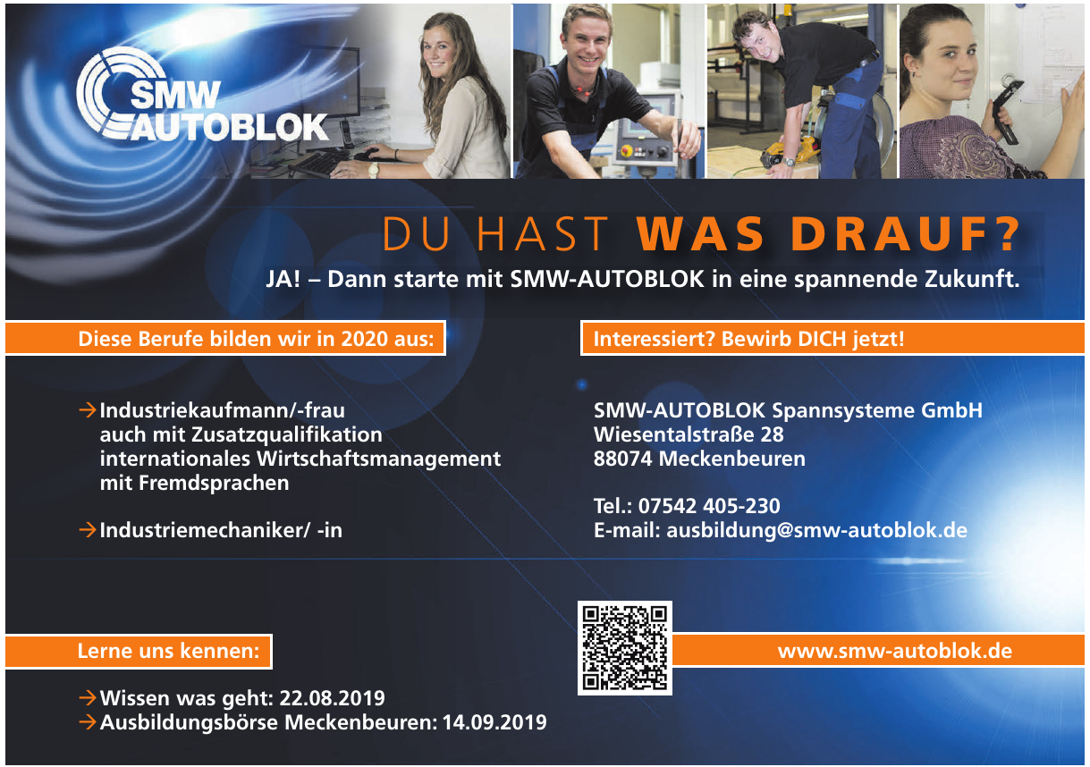 SMW-AUTOBLOK Spannsysteme GmbH SMW-AUTOBLOK Spannsysteme GmbH