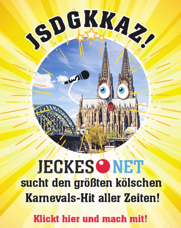 Jeckes.NET sucht den größten Karnevals-Hit aller Zeiten Image 1 Jeckes.NET sucht den größten Karnevals-Hit aller Zeiten Image 1