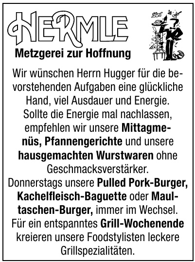 Hermle Metzgerei zur Hoffnung Hermle Metzgerei zur Hoffnung
