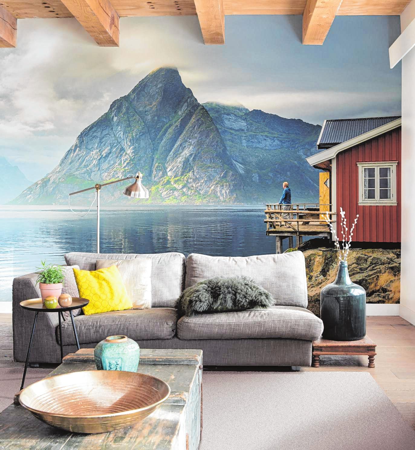 Digitale Drucktechniken haben nicht nur die Fotos im Kleinen verbessert, auch an der Wand als Tapete sehen Bilder täuschend echt aus. Digitale Drucktechniken haben nicht nur die Fotos im Kleinen verbessert, auch an der Wand als Tapete sehen Bilder täuschend echt aus.