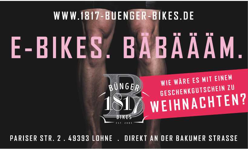 1817 Bünger Bikes
