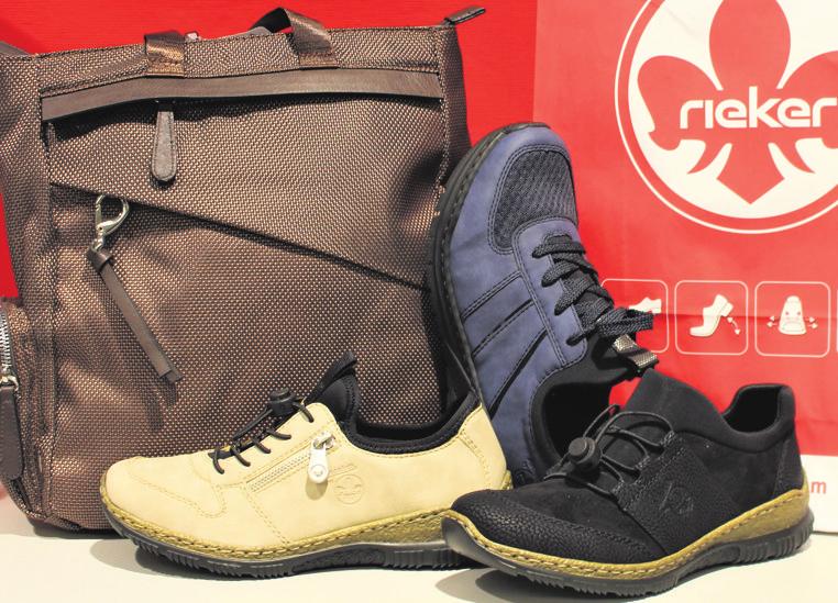 Sneaker von Rieker: Beigetöne, aber auch dunkles Blau und klassisches Schwarz sind für den Herbst und Winter 2022 angesagt.