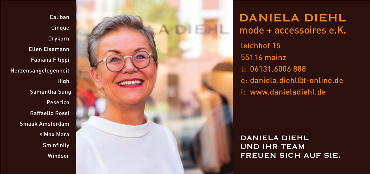 Daniela Diehl mode + accessoires e.K.