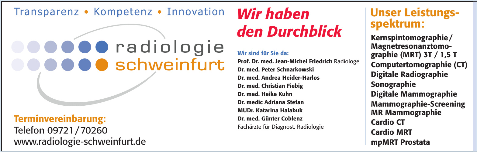Radiologie Schweinfurt Radiologie Schweinfurt