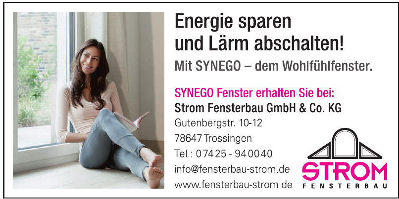 Strom Fensterbau GmbH & Co. KG Strom Fensterbau GmbH & Co. KG