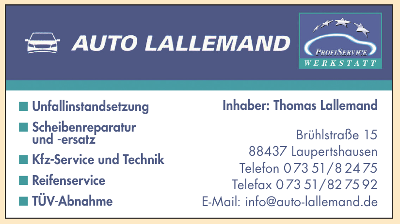 Auto Lallemand Auto Lallemand