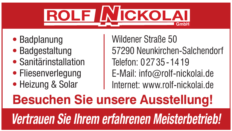 Rolf Nickolai Rolf Nickolai