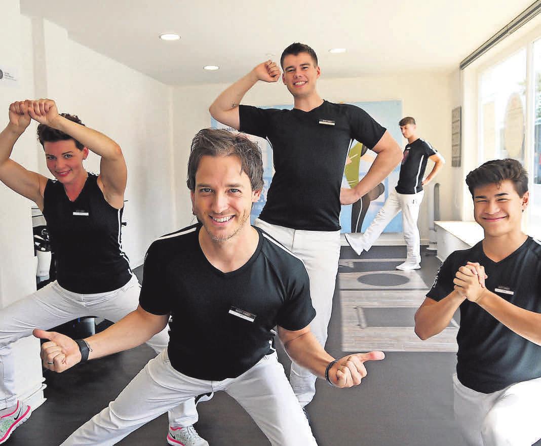 „Erfolgreiches Konzept: Inhaber Axel Kienast und sein Team haben schon vielen Trainierenden zu mehr Fitness und Lebensqualität verholfen.“ Foto: Witzig „Erfolgreiches Konzept: Inhaber Axel Kienast und sein Team haben schon vielen Trainierenden zu mehr Fitness und Lebensqualität verholfen.“ Foto: Witzig