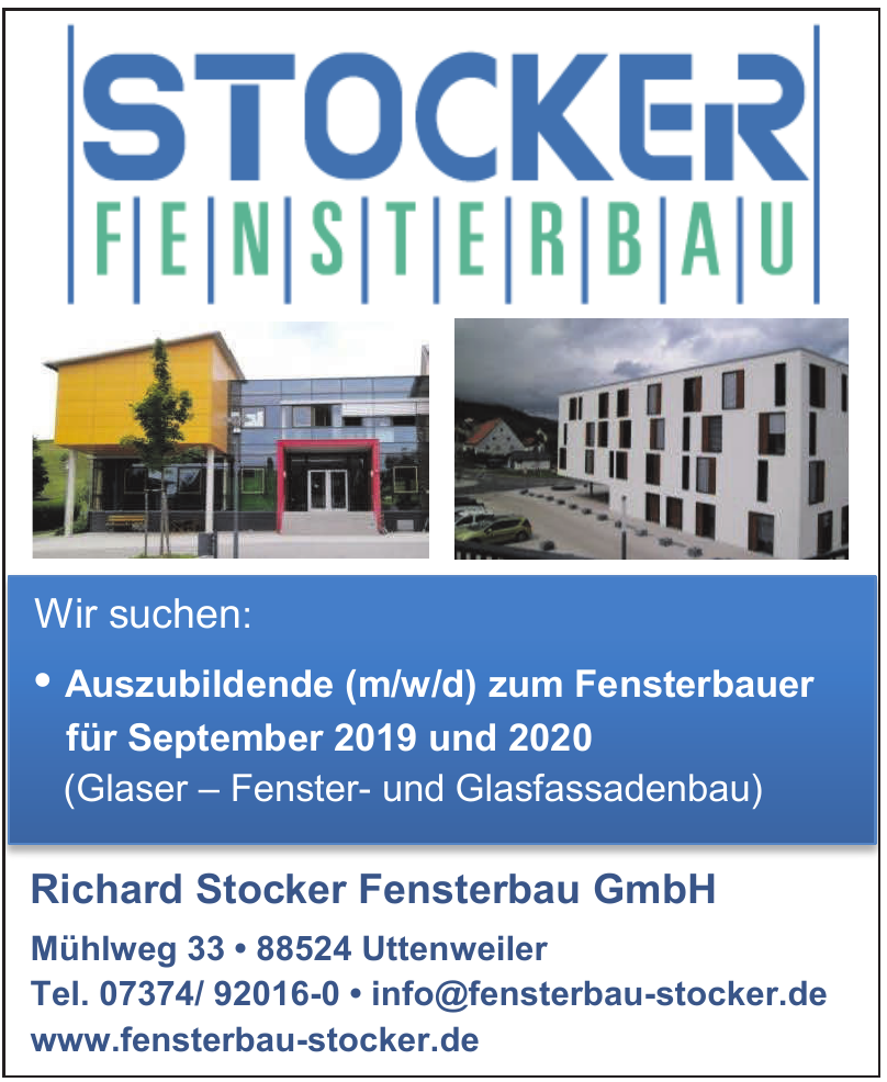 Richard Stocker Fensterbau GmbH Richard Stocker Fensterbau GmbH