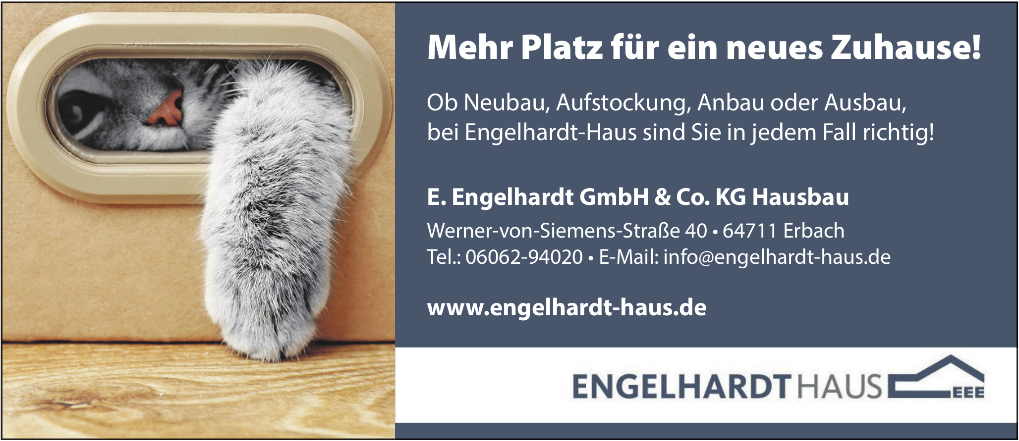 E. Engelhardt GmbH & Co. KG Hausbau E. Engelhardt GmbH & Co. KG Hausbau