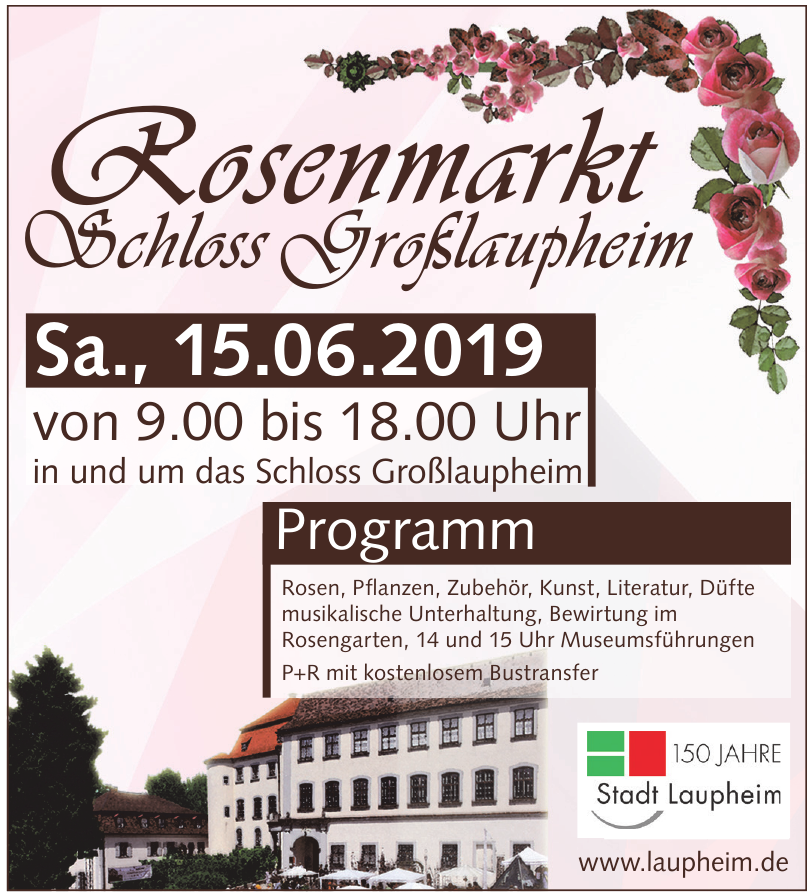 Rosenmarkt Schloss Großlaupheim Rosenmarkt Schloss Großlaupheim