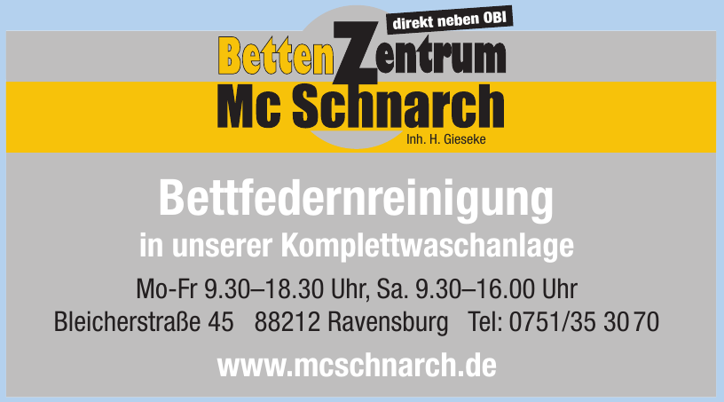 Betten Zentrum Mc Schnarch Betten Zentrum Mc Schnarch