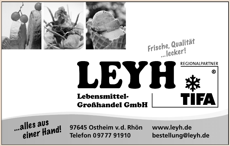 Leyh Lebensmittel-Großhandel GmbH Leyh Lebensmittel-Großhandel GmbH