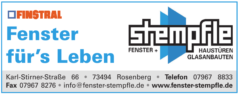Fenster Stempfle Fenster Stempfle
