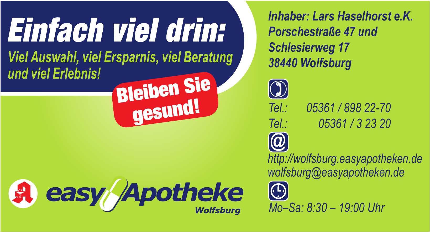 Easy Apotheke Wolfsburg Easy Apotheke Wolfsburg