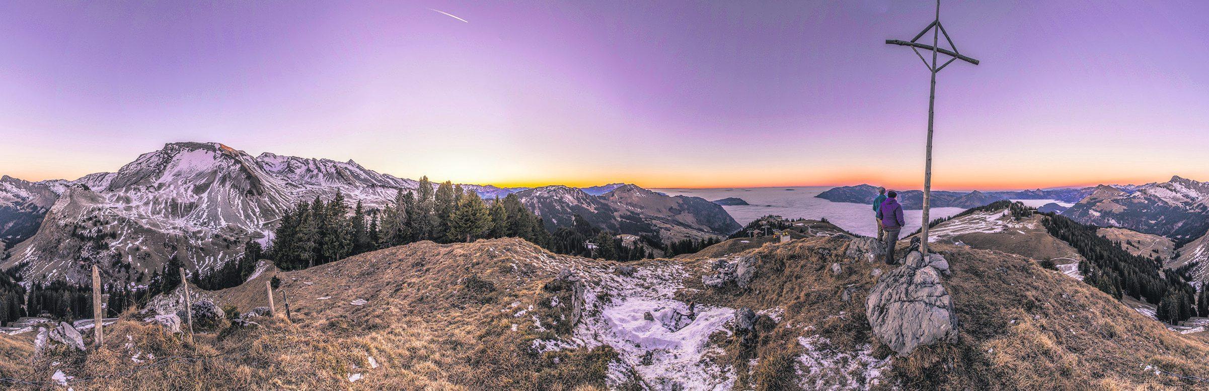 Die goldenen Herbsttage können dank einer Saisonverlängerung der Bergbahnen Beckenried-Emmetten AG noch länger erlebt werden. Bild: Turi Käslin