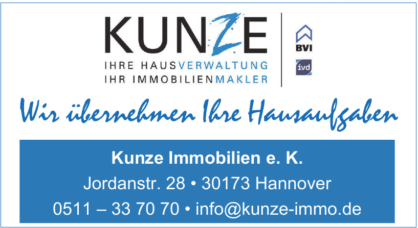Kunze Immobilien e. K. Kunze Immobilien e. K.