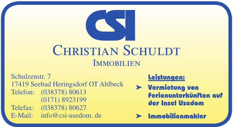Christian Schuldt Immobilien Christian Schuldt Immobilien