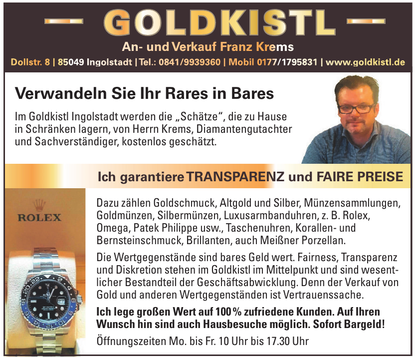 Goldkistl An- u. Verkauf Goldkistl An- u. Verkauf