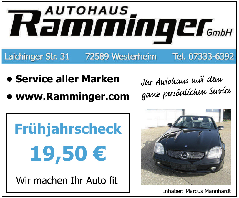 Autohaus Ramminger GmbH Autohaus Ramminger GmbH