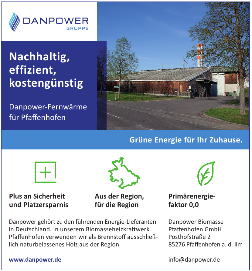 Danpower Biomasse Pfaffenhofen GmbH Danpower Biomasse Pfaffenhofen GmbH