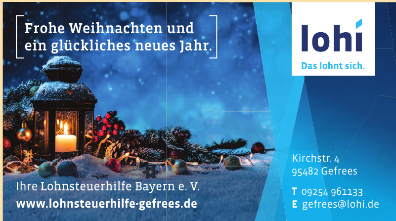 Lohnsteuerhilfe Bayern e. V. Lohnsteuerhilfe Bayern e. V.