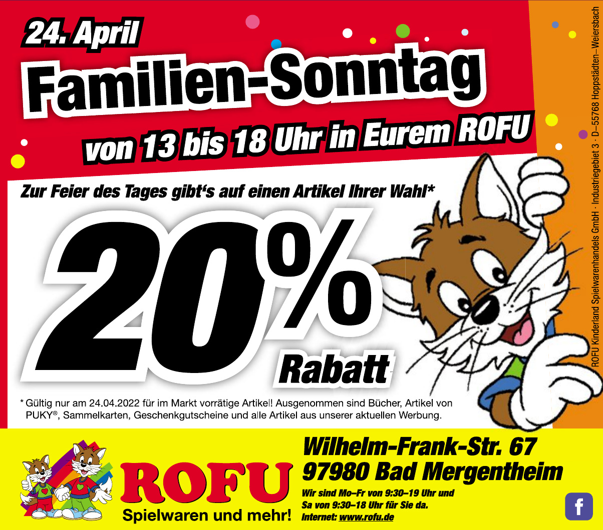 ROFU Kinderland Spielwarenhandels GmbH